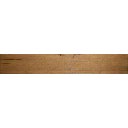 Matthes 94" Console Table by Four Hands in worn oak veneer. Made from thick oak veneer, dandy plywood in a unique style.