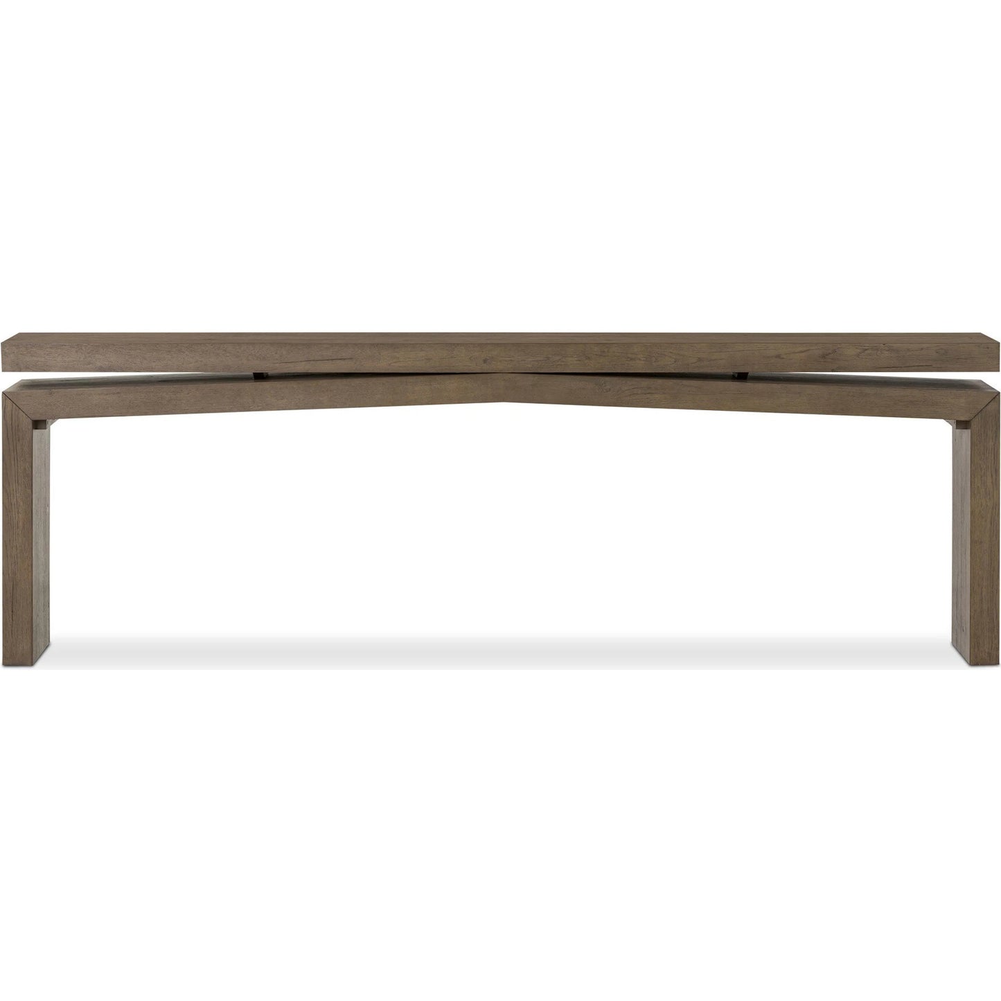 003 SI-2519241 | Additional Silo | Matthes Console Table by Four Hands. Made from thick oak veneer in a transitional style.