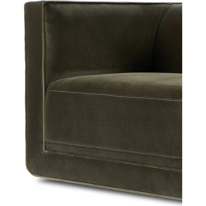 Phillip Swivel Chair by Four Hands. Made from unique in a traditional style.