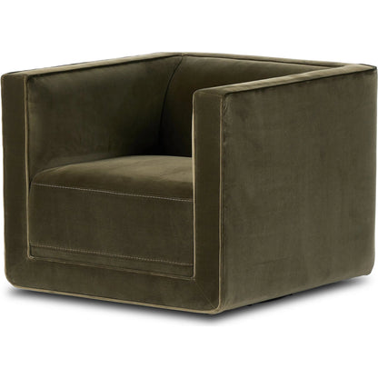 Phillip Swivel Chair by Four Hands. Made from unique in a traditional style.