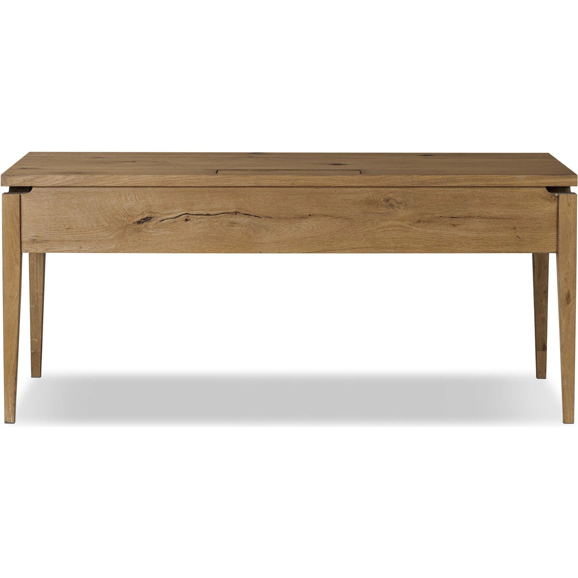 Bergstrom Desk by Four Hands. Made from thick oak veneer, solid oak in a modern style.