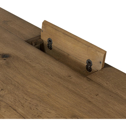 Bergstrom Desk by Four Hands. Made from thick oak veneer, solid oak in a modern style.