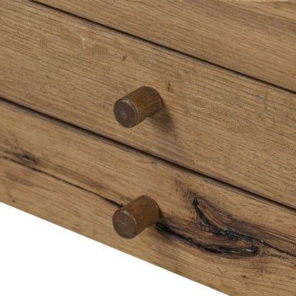 Bergstrom Desk by Four Hands. Made from thick oak veneer, solid oak in a modern style.