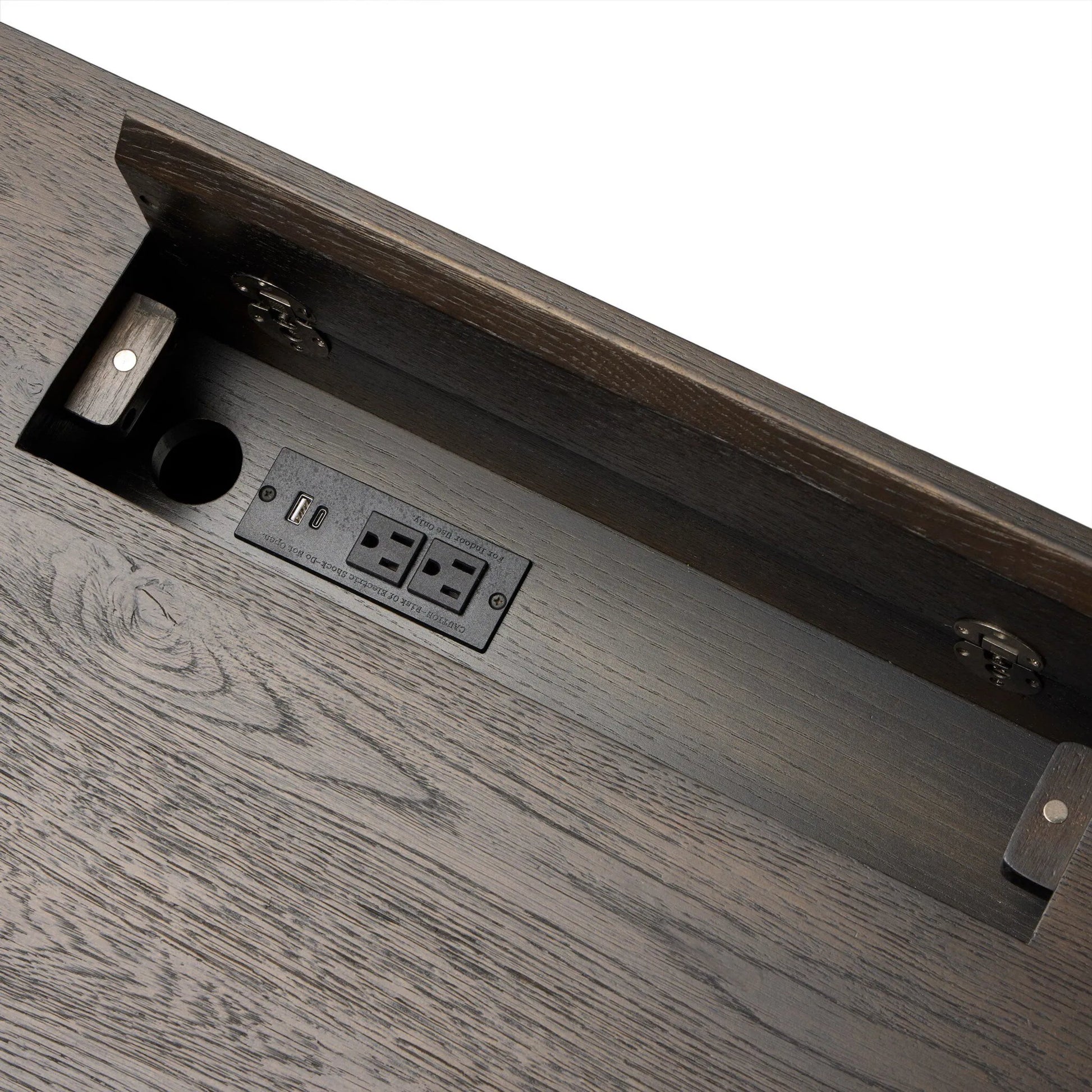 Bergstrom Desk by Four Hands. Made from thick oak veneer, solid oak in a modern style.