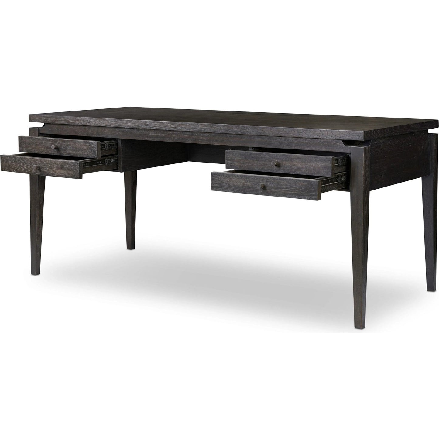 023 SI-2534795 | Additional Silo | Bergstrom Desk by Four Hands. Made from thick oak veneer, solid oak in a modern style.