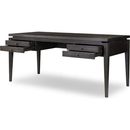 Bergstrom Desk by Four Hands. Made from thick oak veneer, solid oak in a modern style.
