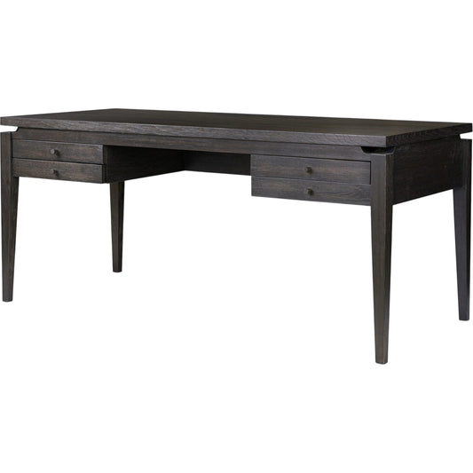 Bergstrom Desk by Four Hands. Made from thick oak veneer, solid oak in a modern style.