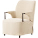 Brently Chair by Four Hands. Made from 100% flax/linen, solid oak in a unique style.