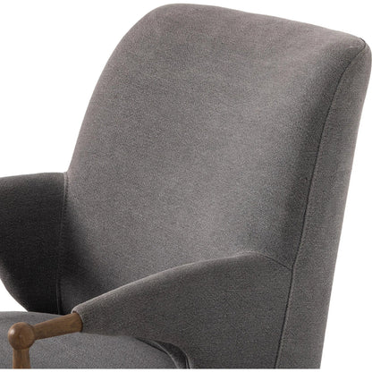 Brently Chair by Four Hands. Made from 100% flax/linen, solid oak in a unique style.