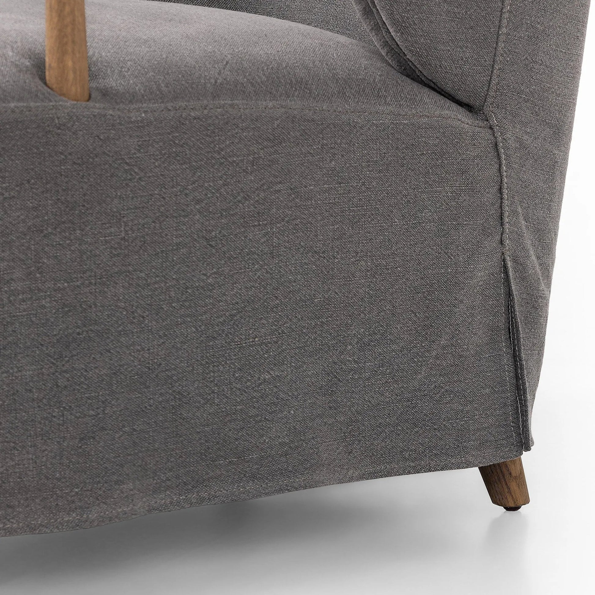 Brently Chair by Four Hands. Made from 100% flax/linen, solid oak in a unique style.