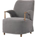Brently Chair by Four Hands. Made from 100% flax/linen, solid oak in a unique style.
