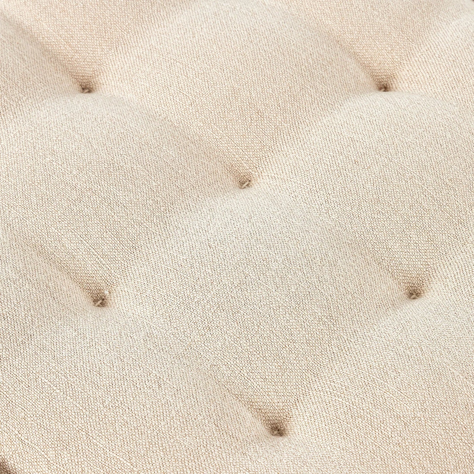 Cole Accent Bench by Four Hands in broadway dune, terra brown ash. Made from 100% flax/linen, solid ash in a transitional style.