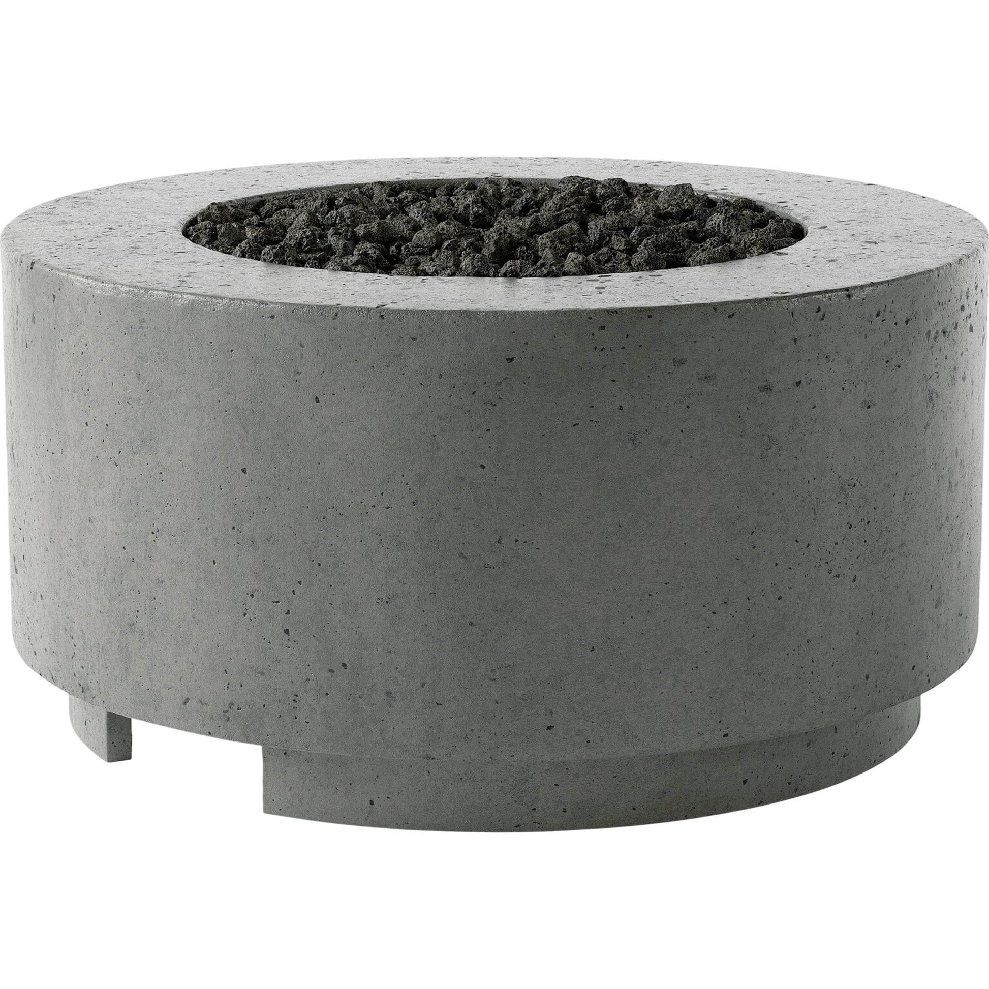 Damian Outdoor Fire Table by Four Hands. Made from concrete in a modern style.