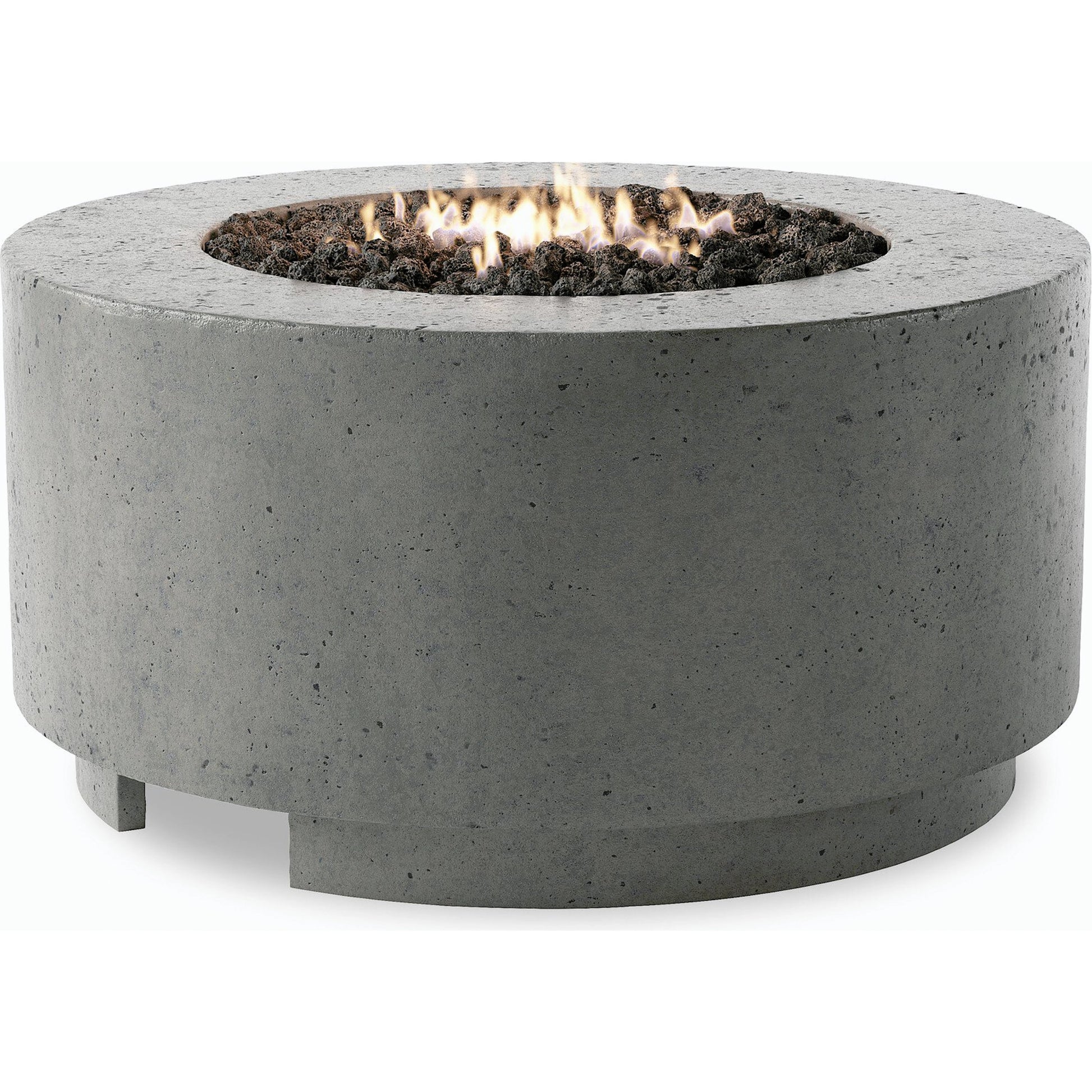 Damian Outdoor Fire Table by Four Hands. Made from concrete in a modern style.