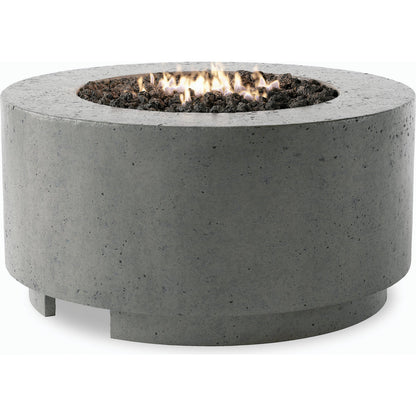 Damian Outdoor Fire Table by Four Hands. Made from concrete in a modern style.