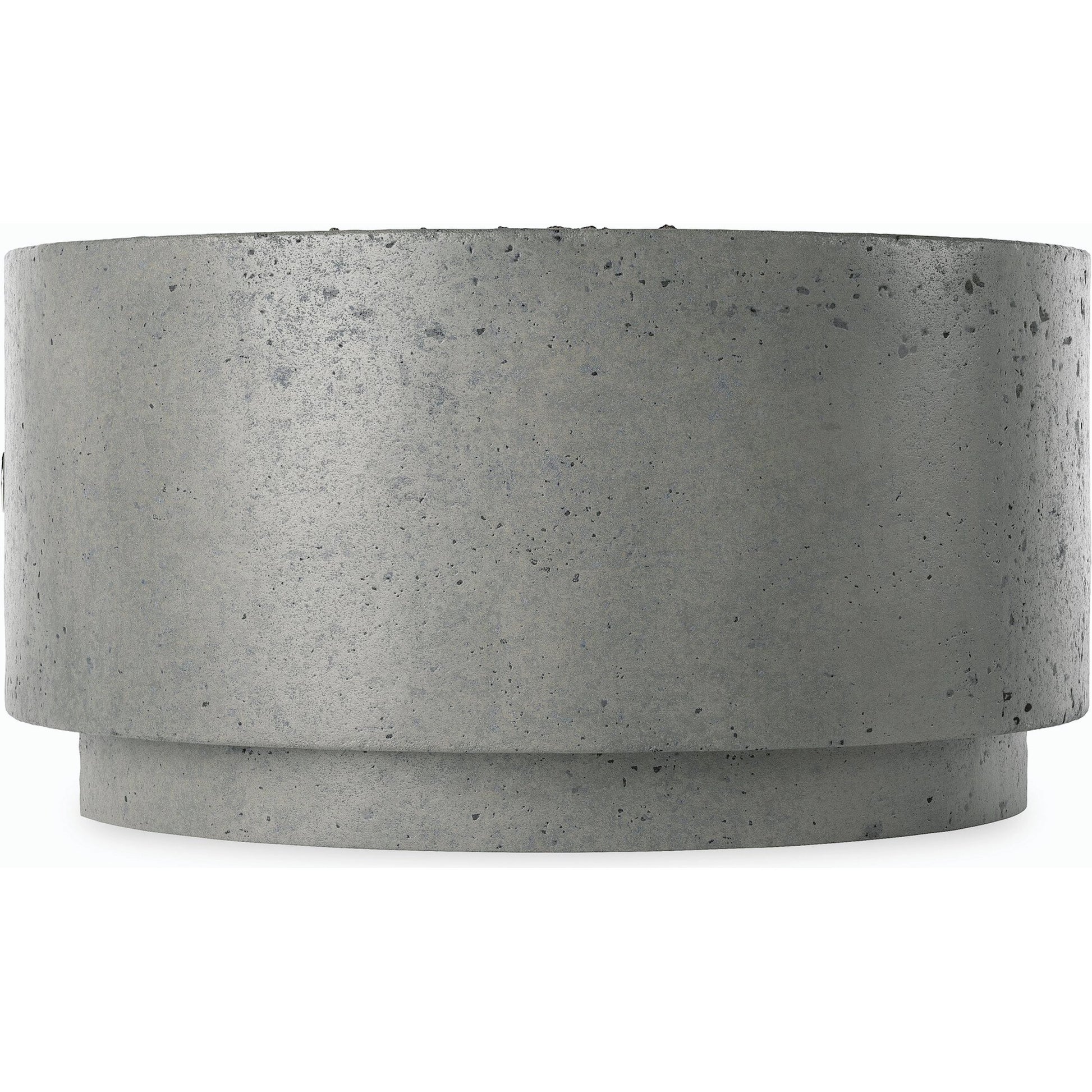Damian Outdoor Fire Table by Four Hands. Made from concrete in a modern style.