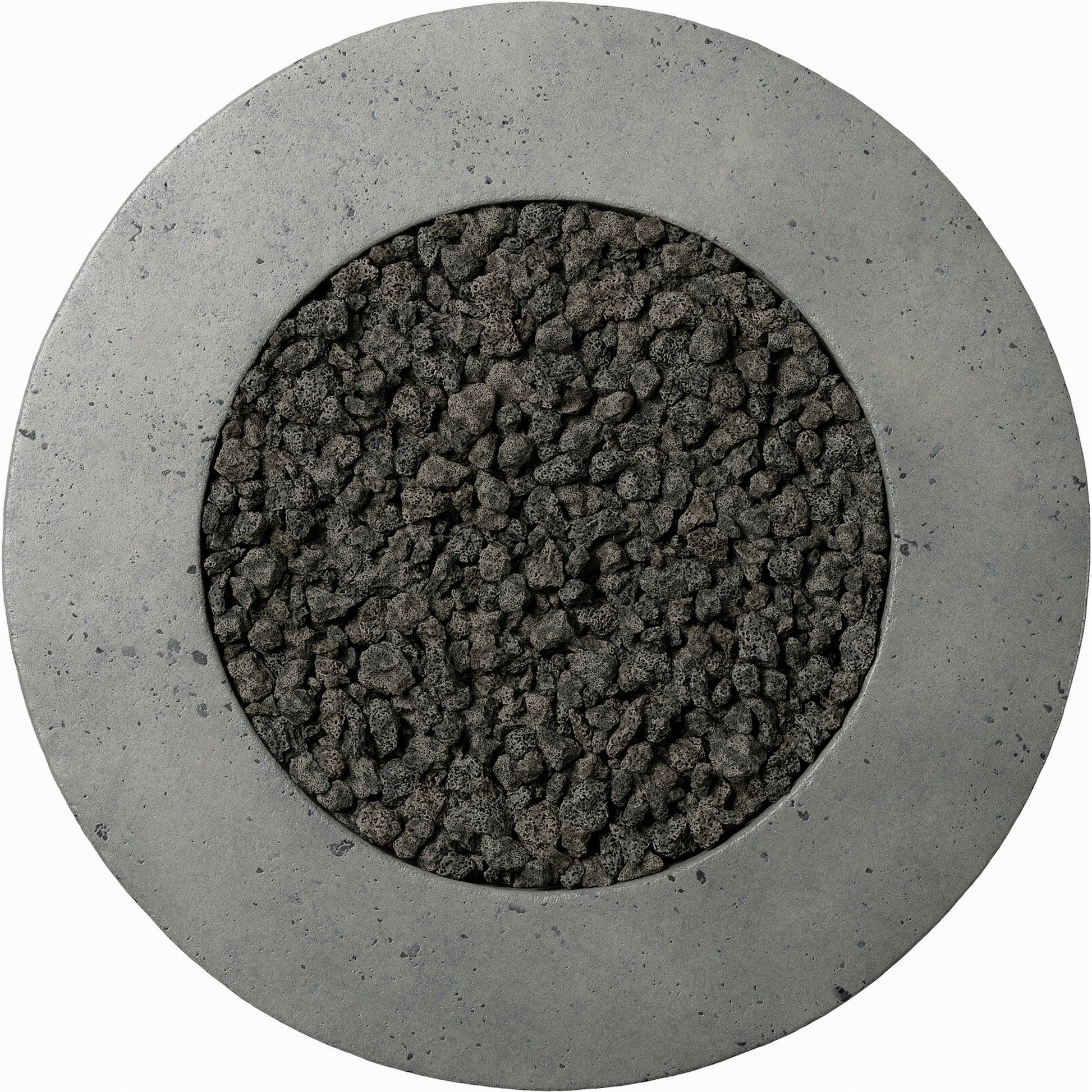 Damian Outdoor Fire Table by Four Hands. Made from concrete in a modern style.
