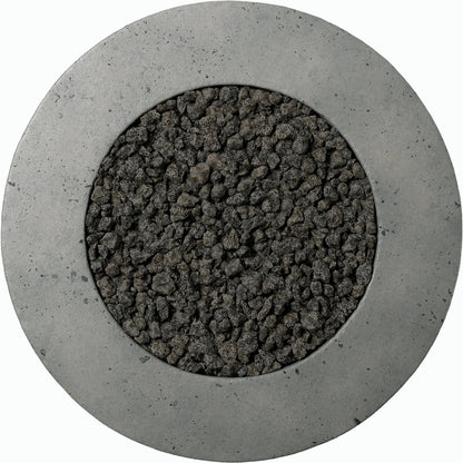 Damian Outdoor Fire Table by Four Hands. Made from concrete in a modern style.