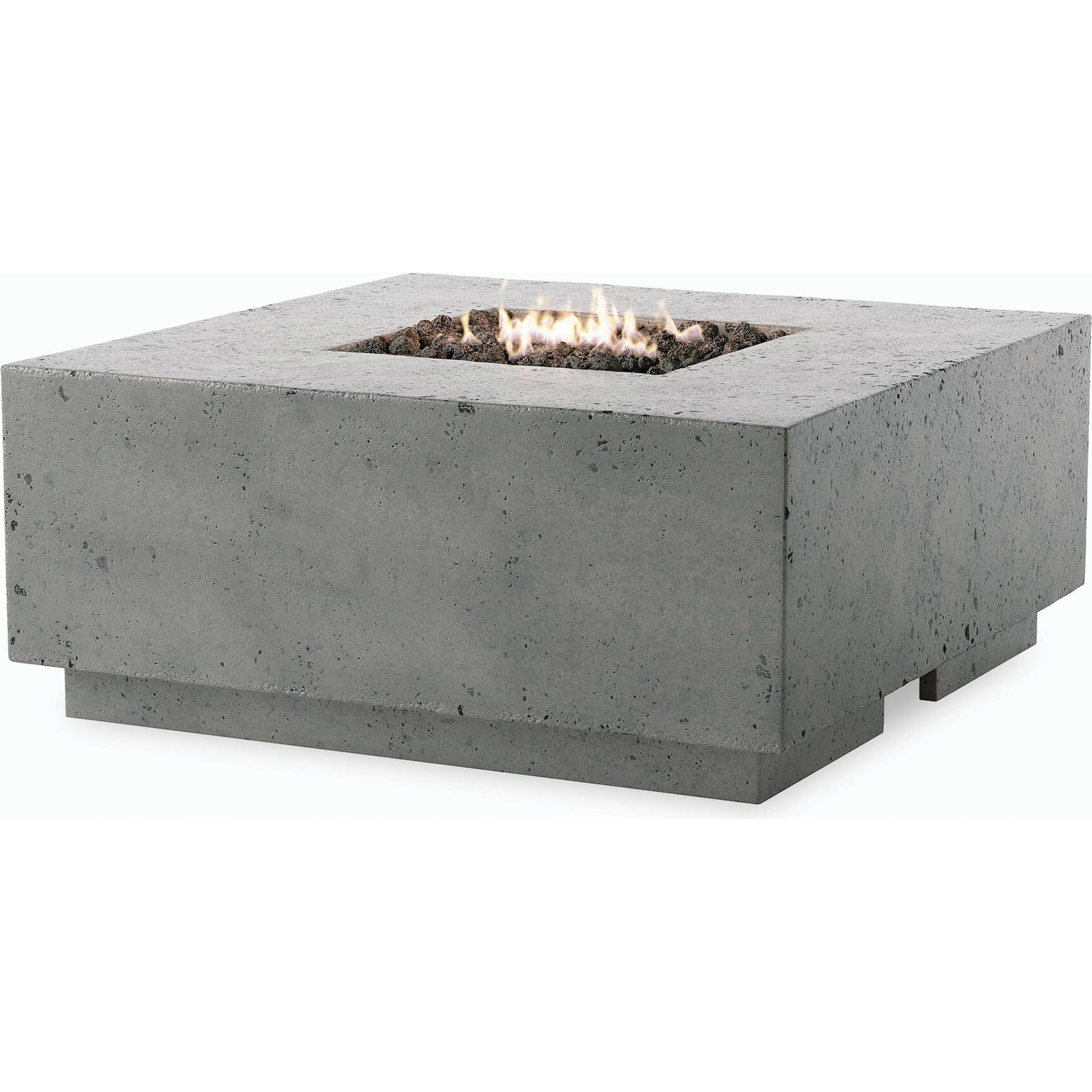 Donovan Outdoor Fire Table by Four Hands. Made from concrete in a modern style.