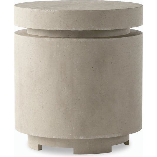 001 SI-2158196 | Primary Silo | Higgins Outdoor Round Propane Enclosure by Four Hands. Made from concrete in a modern style.