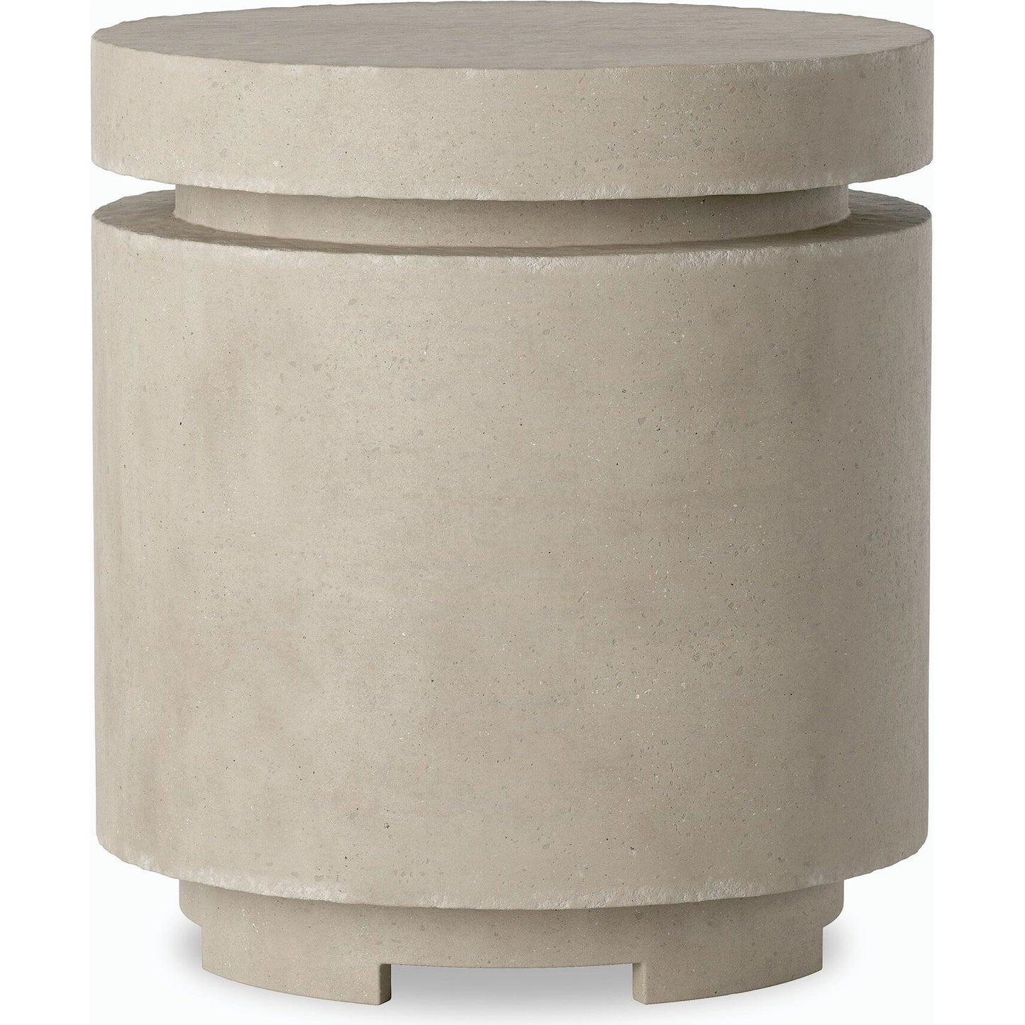 003 SI-2158196 | Additional Silo | Higgins Outdoor Round Propane Enclosure by Four Hands. Made from concrete in a modern style.