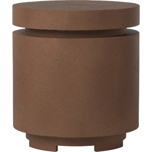 Higgins Outdoor Round Propane Enclosure by Four Hands. Made from unique in a modern style.