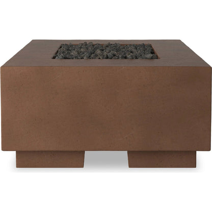 Kenton Outdoor Fire Table by Four Hands. Made from solid concrete in a unique style.