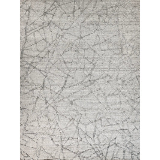 Windsor 2440 Rug by Exquisite Rugs in gray. Made from wool, bamboo silk in a unique style.