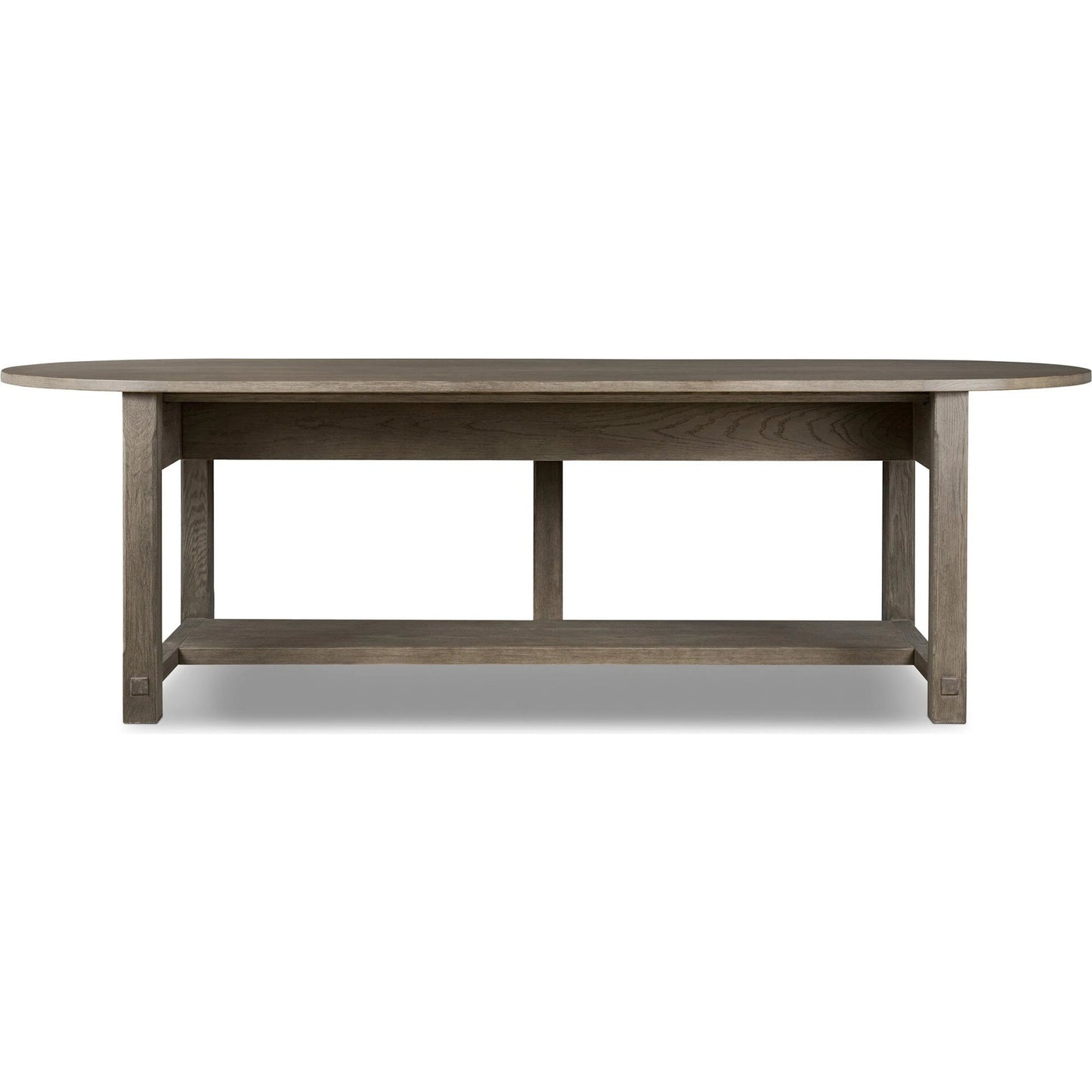 002 SI-2635295 | Additional Silo | Elise Kitchen Island by Four Hands in weathered hazel oak veneer, dark brass. Made from oak veneer, brass in a unique style.