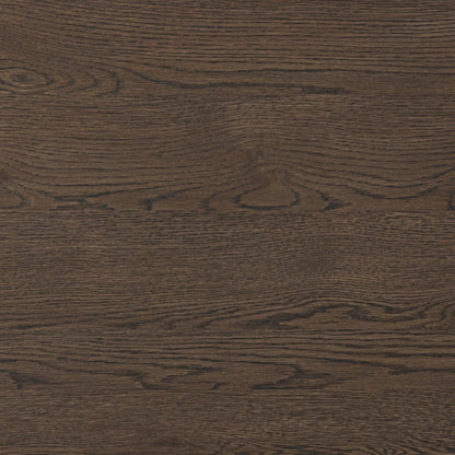 Valen Sideboard by Four Hands in rustic brown oak veneer, rustic brown oak solid. Made from oak veneer, solid oak in a unique style.