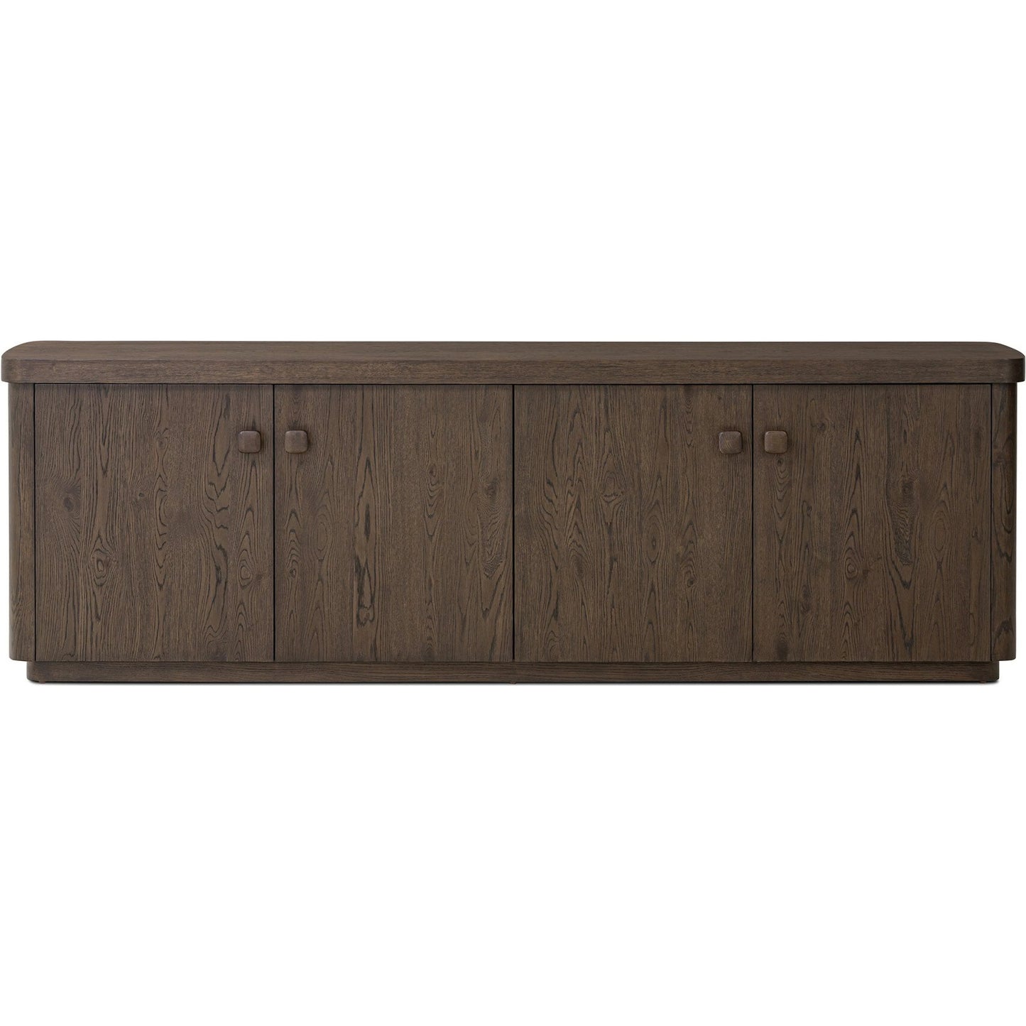 000 SI-2635366 | Additional Silo | Valen Sideboard by Four Hands in rustic brown oak veneer, rustic brown oak solid. Made from oak veneer, solid oak in a unique style.
