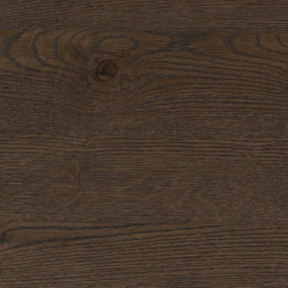 Valen 6 Drawer Dresser by Four Hands in rustic brown oak veneer, rustic brown oak solid. Made from oak veneer, solid oak in a traditional style.