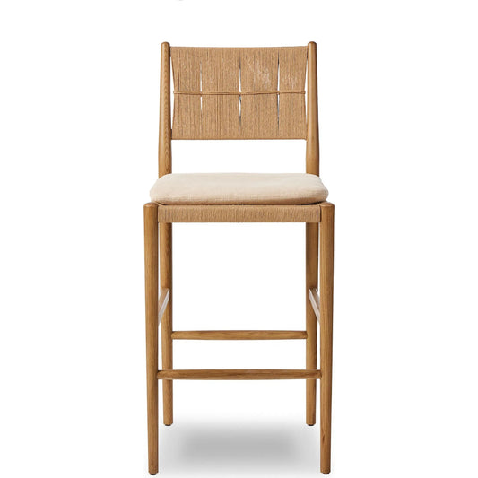 Dara Bar Stool by Four Hands. Made from unique in a rustic style.