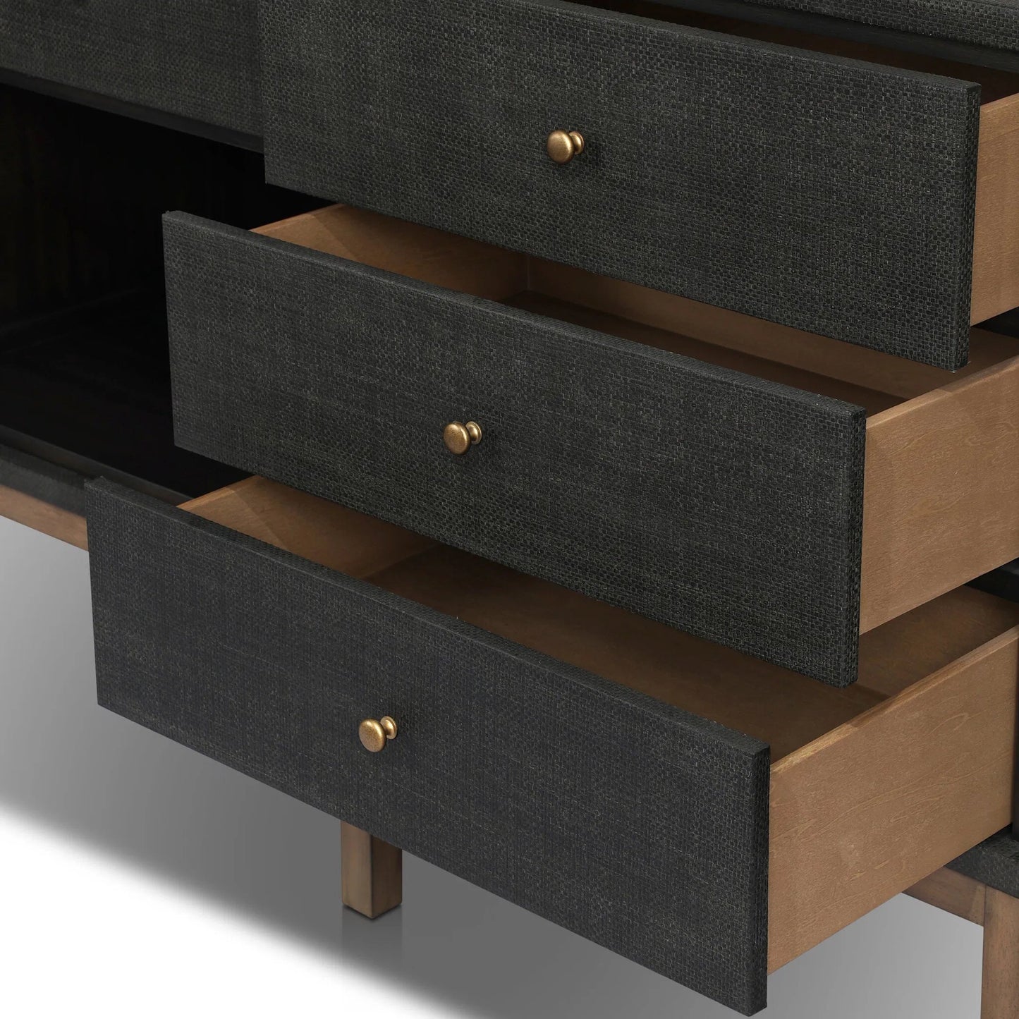 013 SI-2519174 | Closeup | Fiona Sideboard by Four Hands. Made from unique in a transitional style.