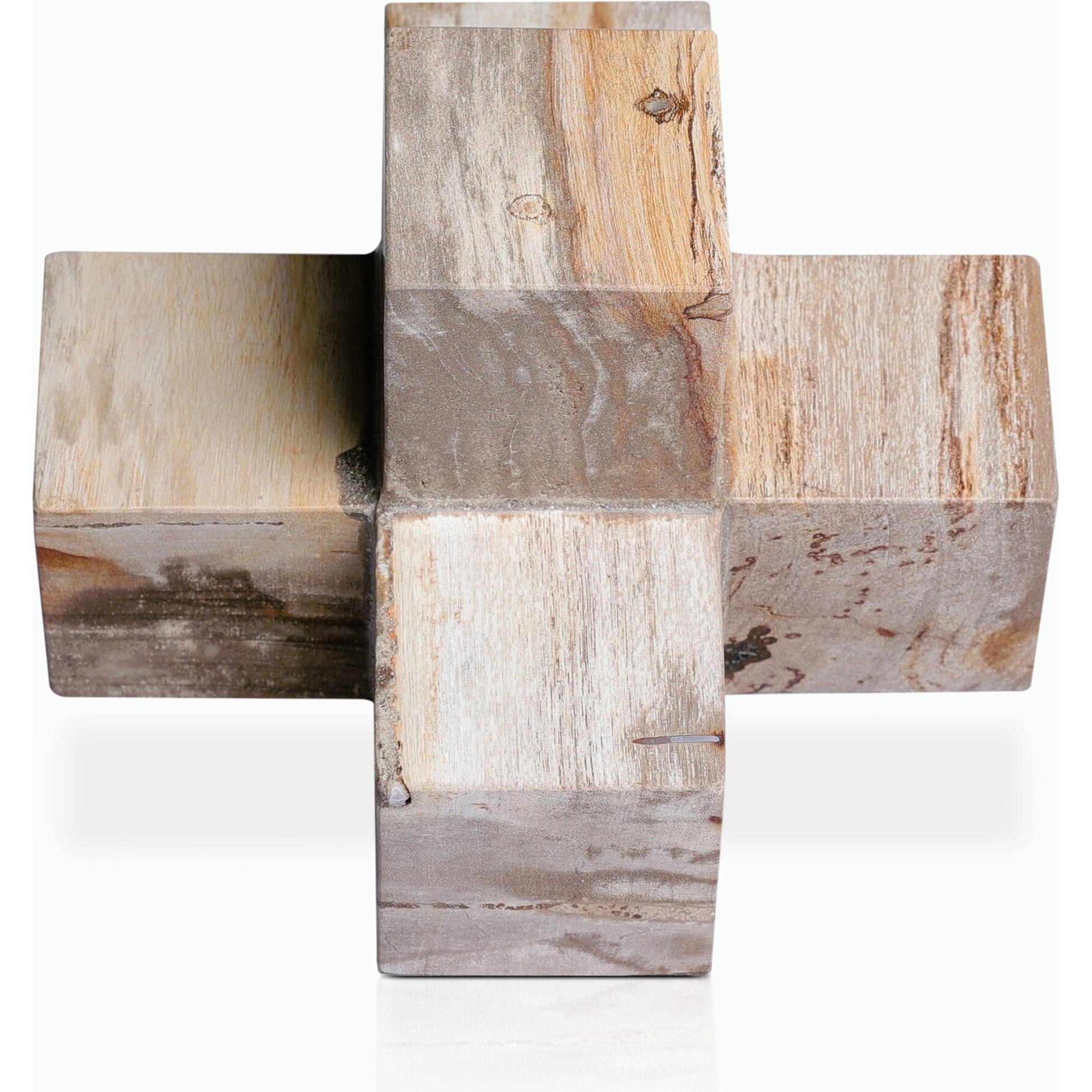 Petrified Wood Jack by Four Hands. Made from petrified wood in a modern style.