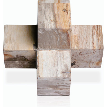Petrified Wood Jack by Four Hands. Made from petrified wood in a modern style.