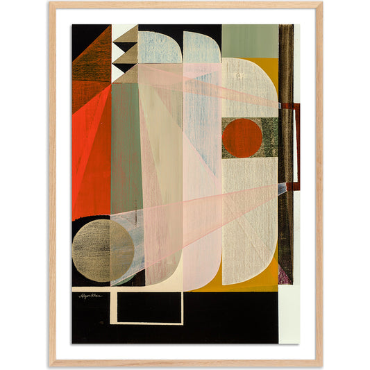 Trajectory by Alyson Khan by Four Hands. Made from textured fine art paper in a modern style.