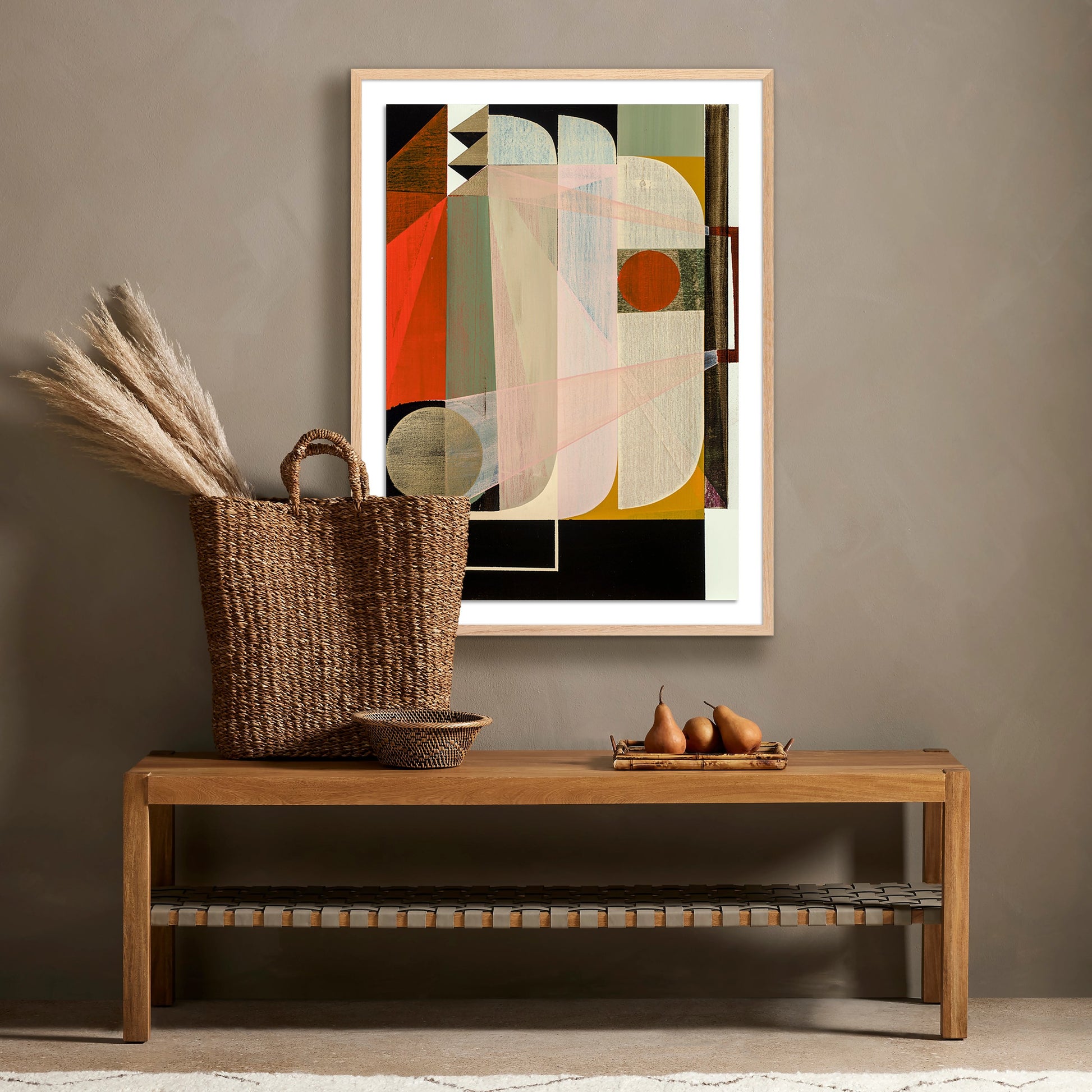 Trajectory by Alyson Khan by Four Hands. Made from textured fine art paper in a modern style.