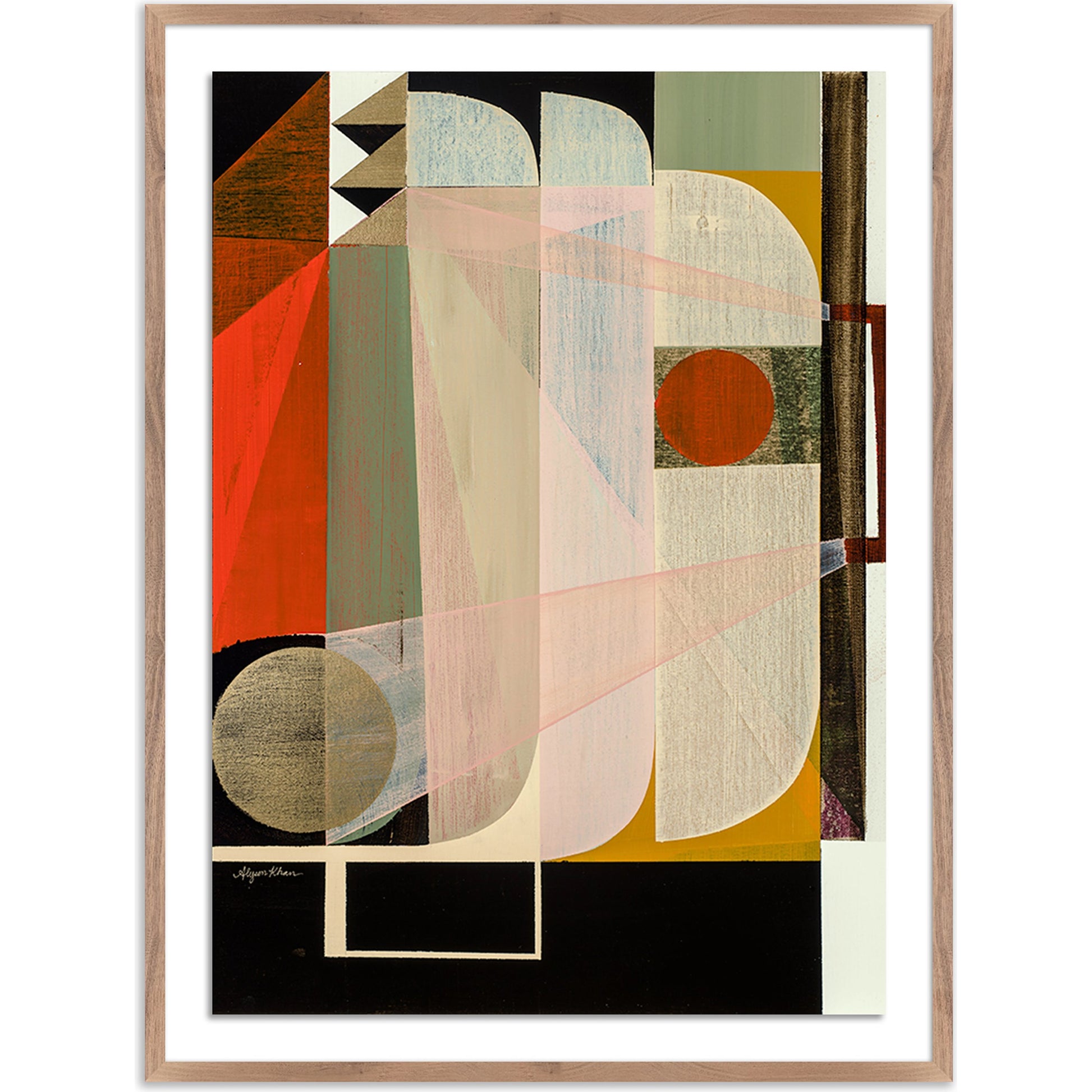 Trajectory by Alyson Khan by Four Hands. Made from textured fine art paper in a modern style.