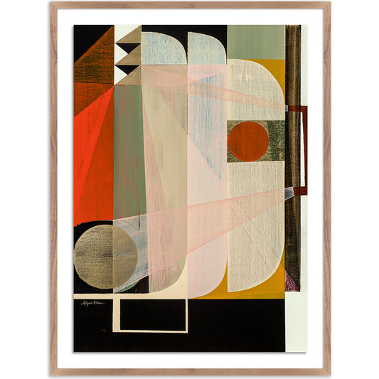 Trajectory by Alyson Khan by Four Hands. Made from textured fine art paper in a modern style.