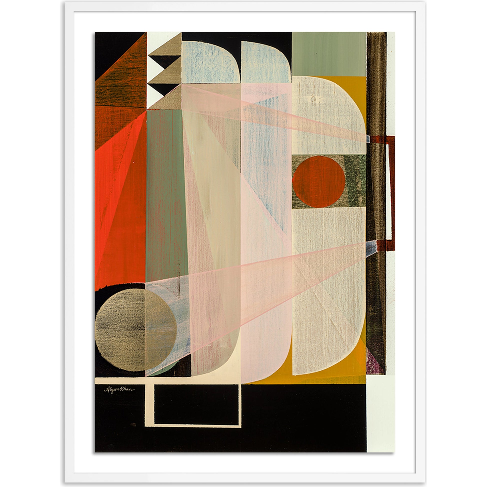 Trajectory by Alyson Khan by Four Hands. Made from textured fine art paper in a modern style.