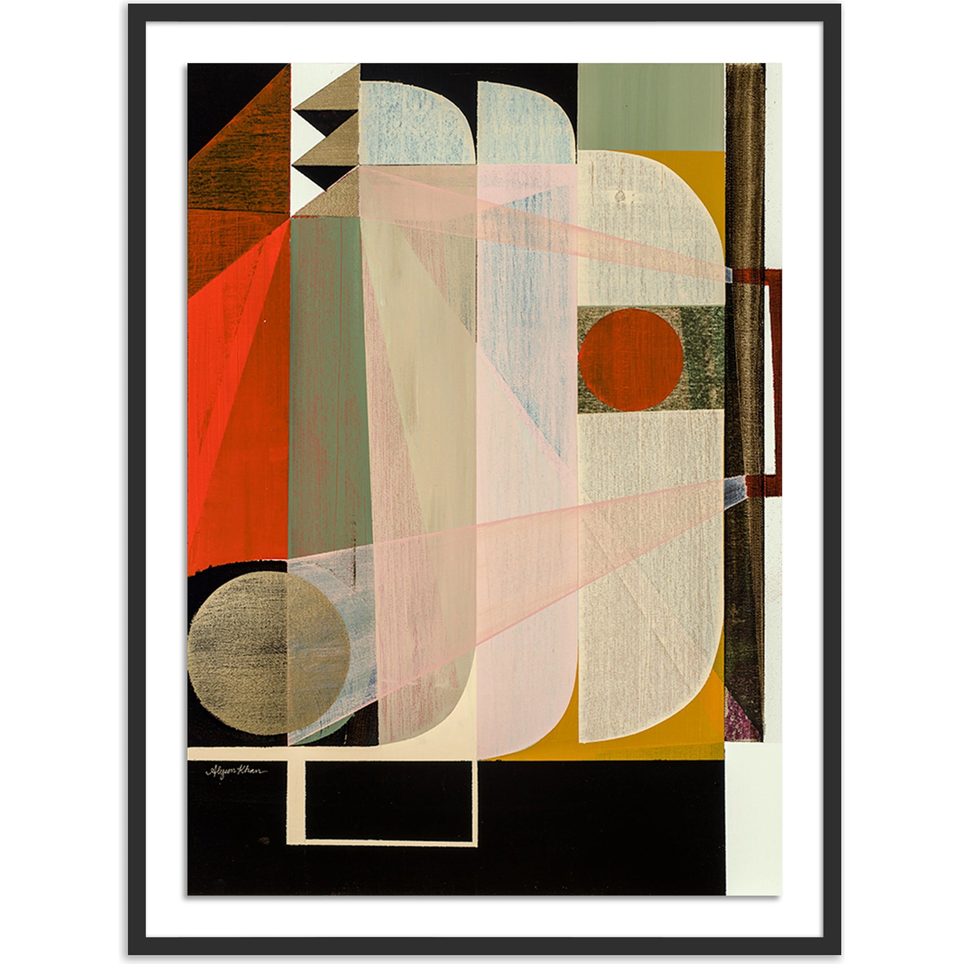 Trajectory by Alyson Khan by Four Hands. Made from textured fine art paper in a modern style.