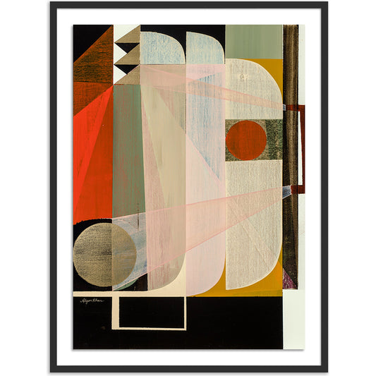 Trajectory by Alyson Khan by Four Hands. Made from textured fine art paper in a modern style.