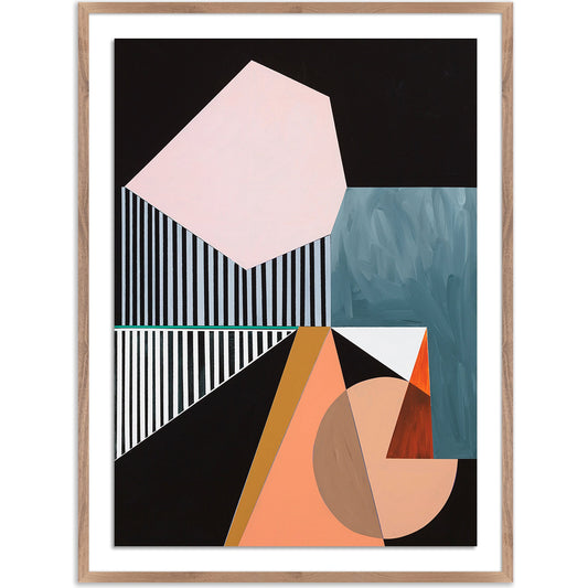 Meta Stable by Alyson Khan by Four Hands. Made from textured fine art paper in a modern style.