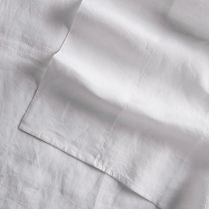 Sable Flat Sheet by Four Hands. Made from 100% flax/linen in a modern style.