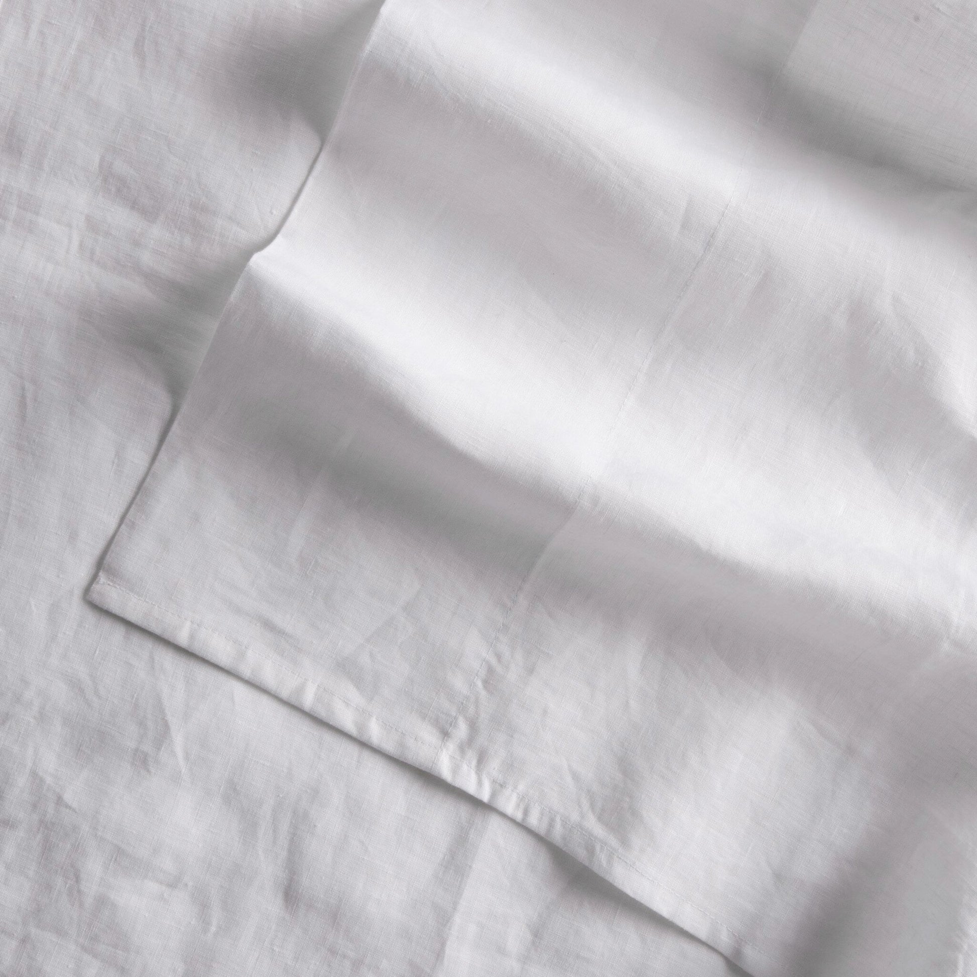 Sable Flat Sheet by Four Hands. Made from 100% flax/linen in a modern style.