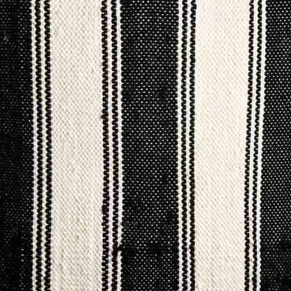 Ditmar Outdoor Pillow by Four Hands in ditmar black, cream outdoor backing. Made from 100% polyethylene terephthalate (pet) in a unique style.