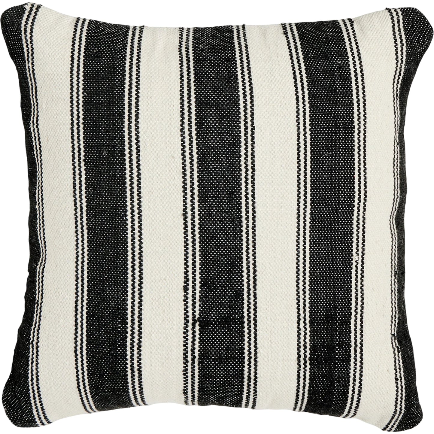 000 SI-2635292 | Primary Silo | Ditmar Outdoor Pillow by Four Hands in ditmar black, cream outdoor backing. Made from 100% polyethylene terephthalate (pet) in a unique style.