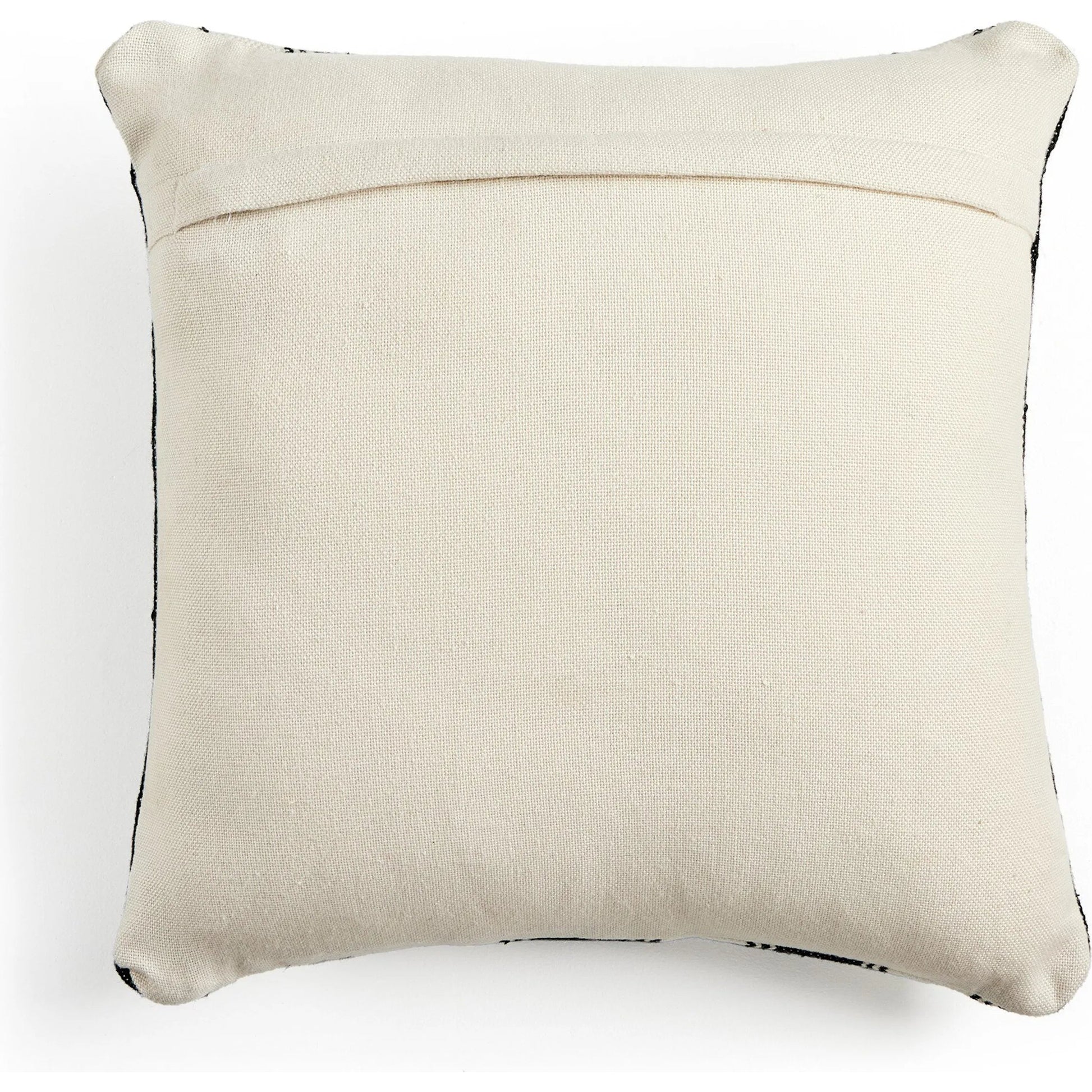 Ditmar Outdoor Pillow by Four Hands in ditmar black, cream outdoor backing. Made from 100% polyethylene terephthalate (pet) in a unique style.