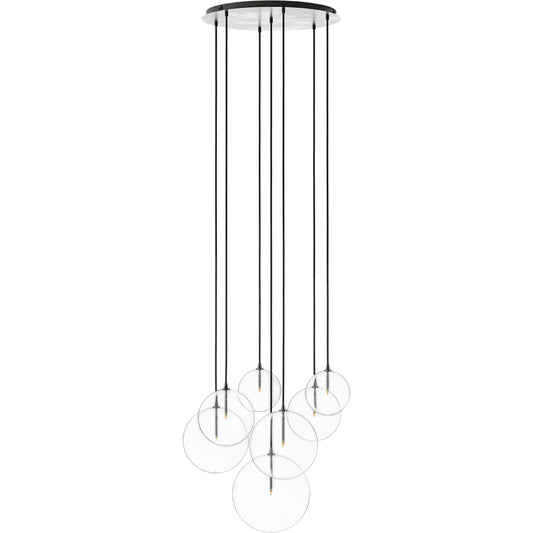 Cluster 7 Mix Chandelier by Four Hands. Made from unique in a modern style.